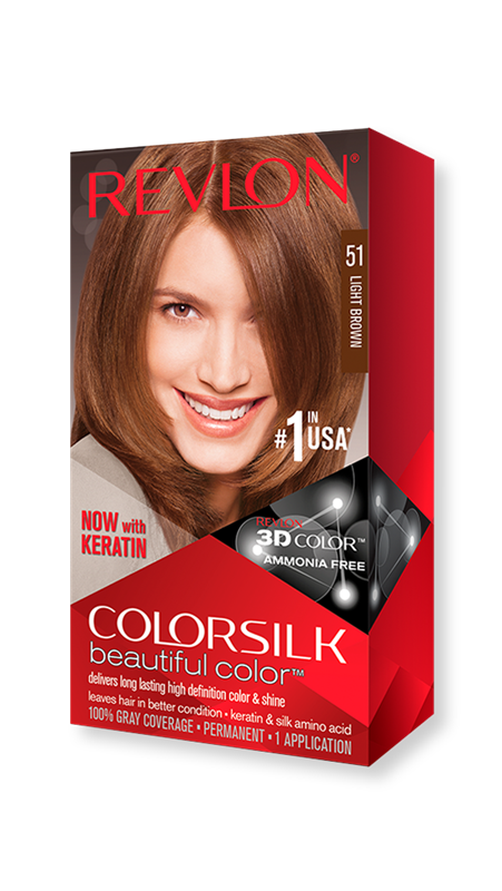 رنگ مو رولون شماره 51 - قهوه ‌ای روشن