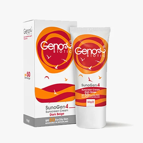 ضد آفتاب مخصوص پوست چرب و مختلط ژنو - SPF 50