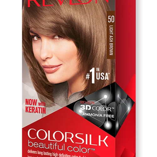 رنگ مو رولون شماره 50 - قهوه‌ ای خاکستری روشن