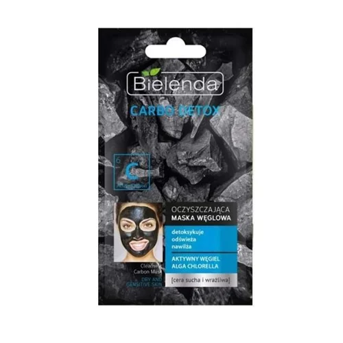 ماسک پاک کننده کربن دیتاکس بی یلندا - مخصوص پوست خشک و حساس