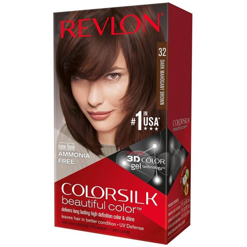 رنگ مو رولون شماره 32 - قهوه ‌ای تیره ماهگونی