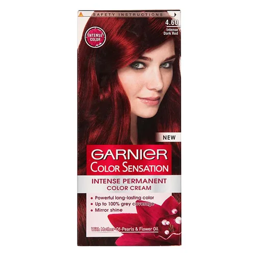 كيت رنگ مو كالرسنسیشن گارنیر - 4.60 - قرمز تیره براق